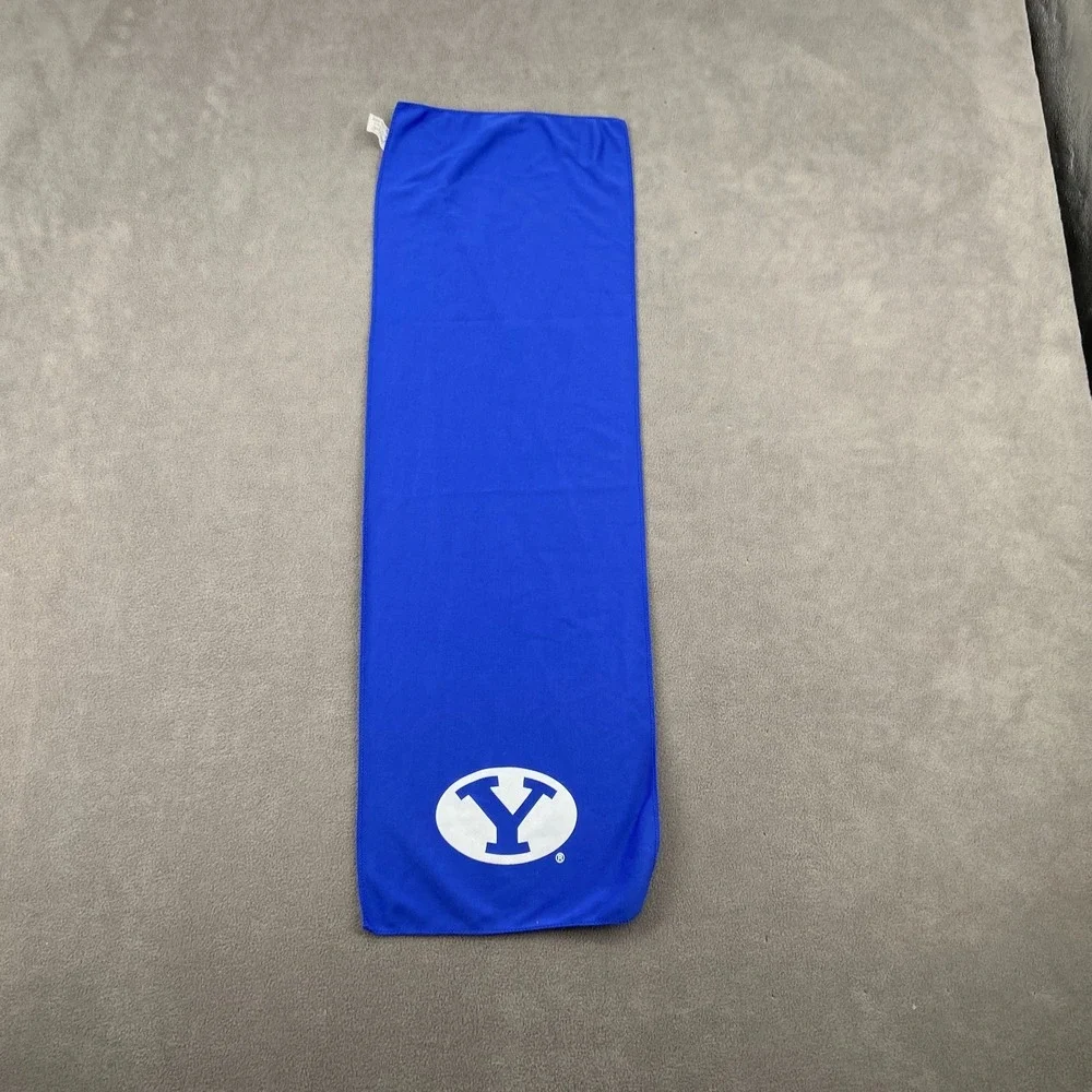 BYU Cougars High Caliber Very Kool Cooling Towel Blue 34x11 Sports Gym Fan Towel